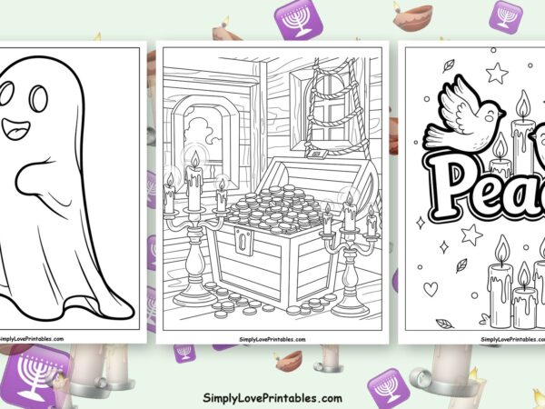 candle coloring pages featured image