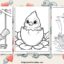Cardinal coloring pages featured image