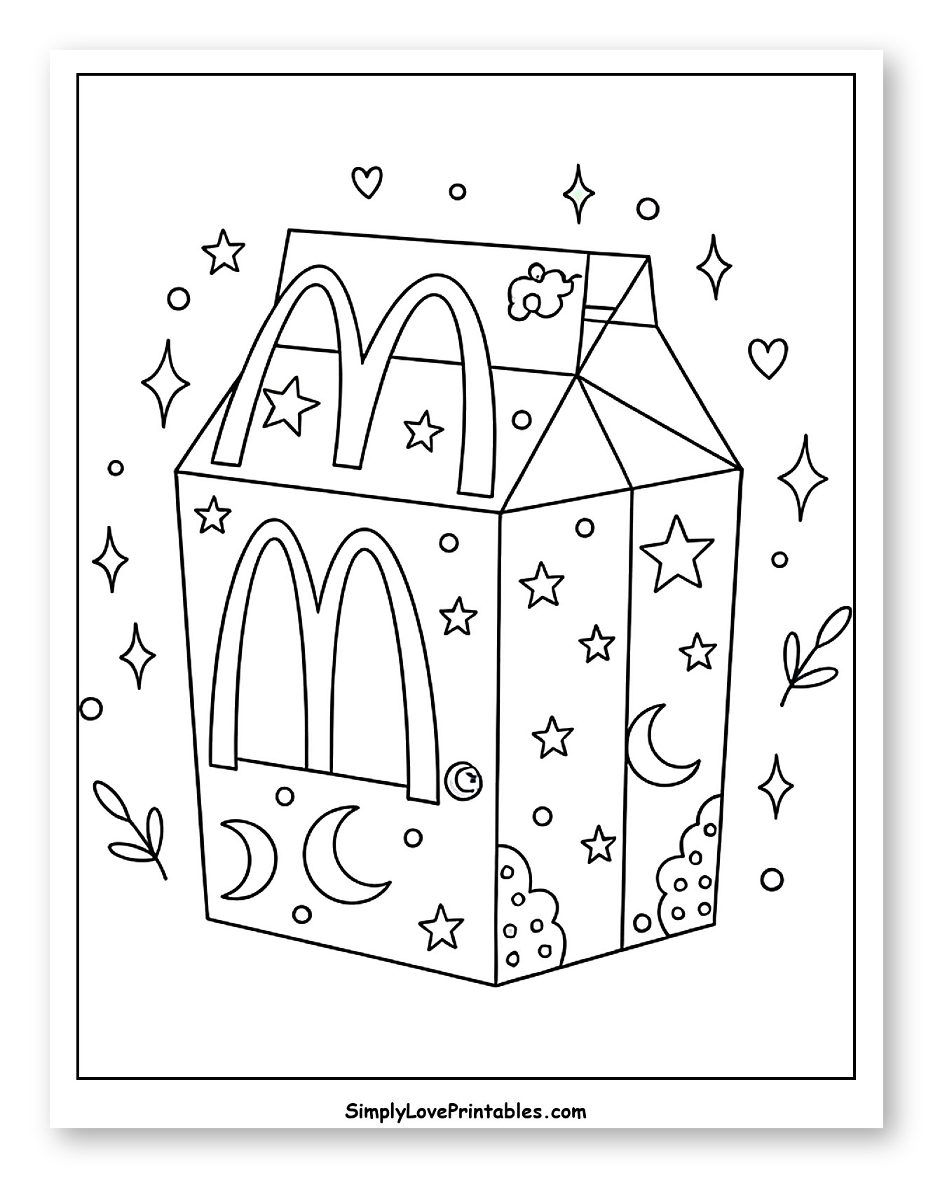 Celestial McDonald's Happy Meal Box