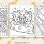 Cheese coloring pages featured image