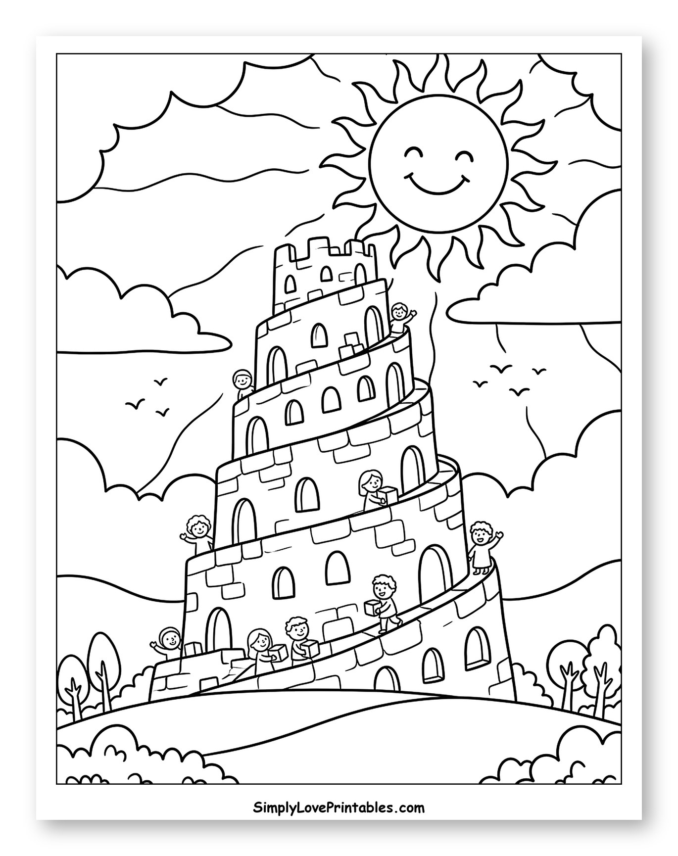 Children Building the Tower of Babel