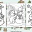 christmas polar bear coloring pages featured image