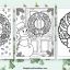 Christmas wreath coloring pages featured image