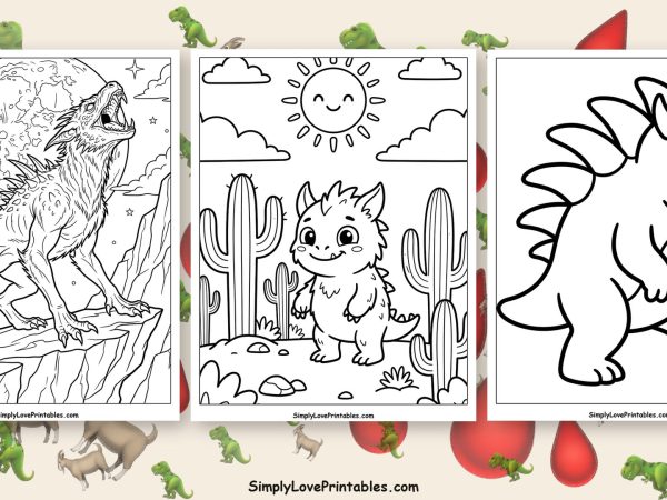 Chupacabra coloring pages featured image