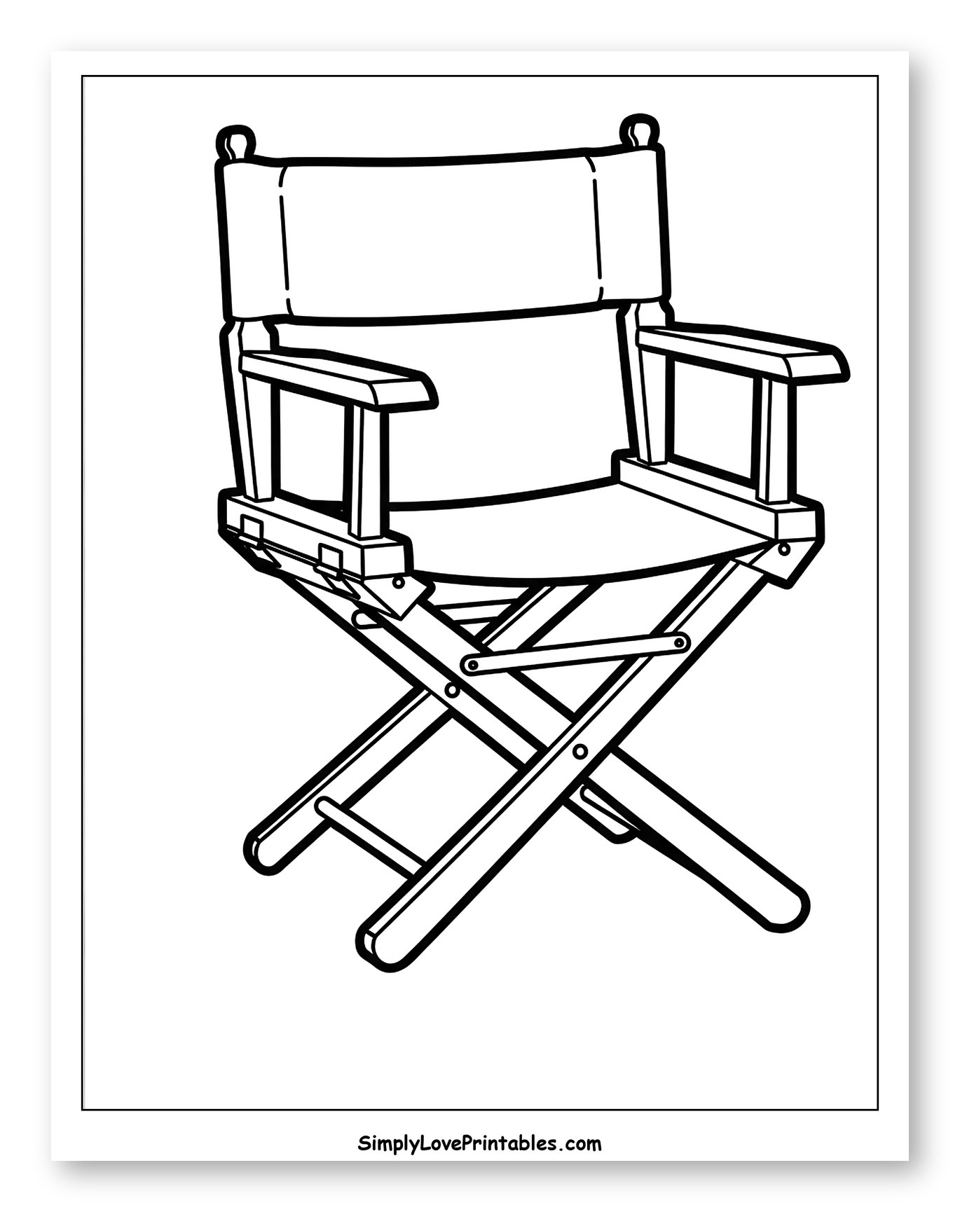 Classic Folding Director's Chair