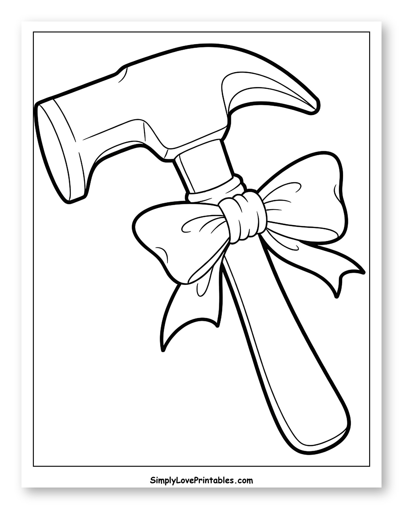 Claw Hammer Tied with a Ribbon