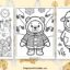 coat coloring pages featured image