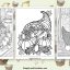 Cornucopia coloring pages featured image