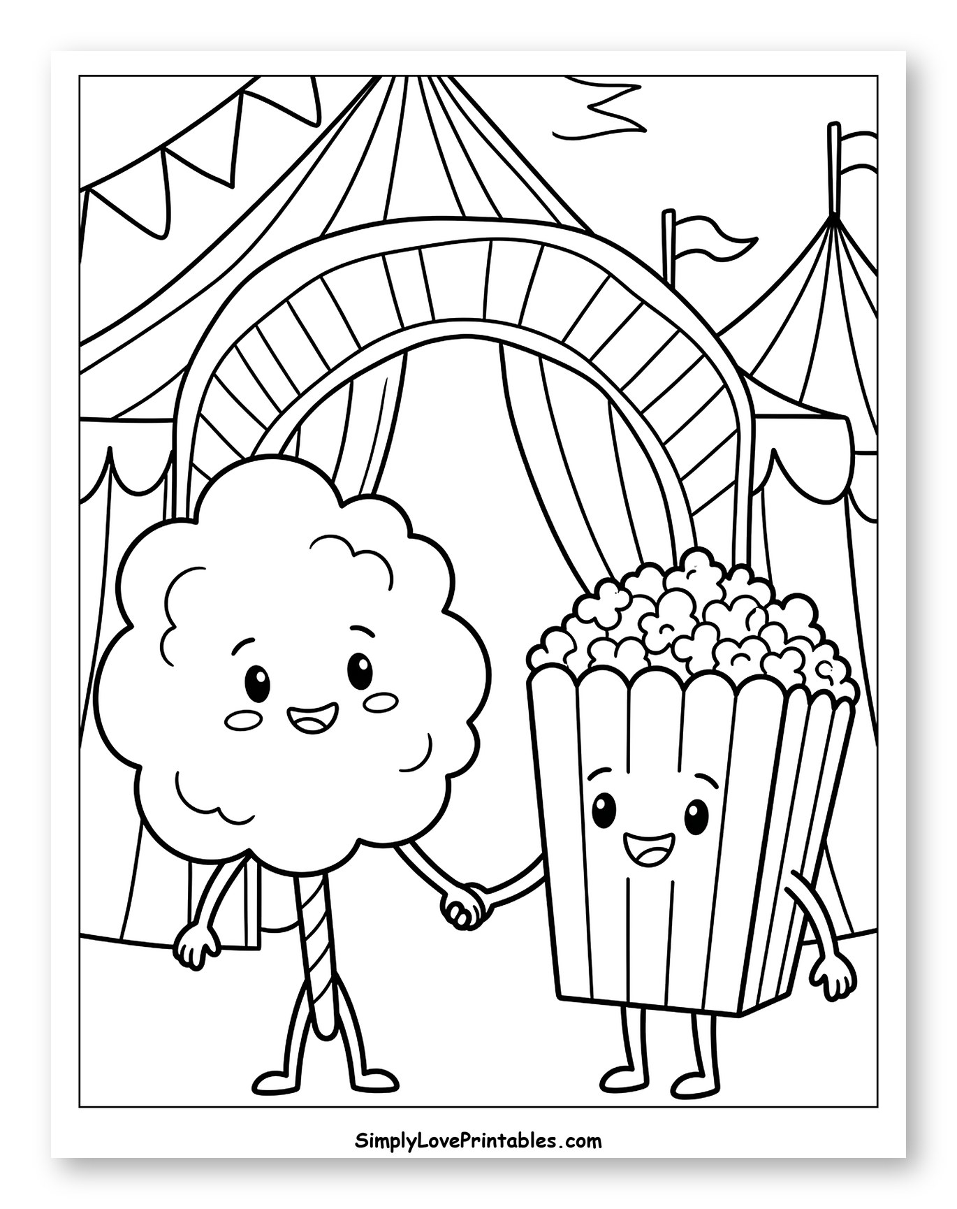Cotton Candy and Popcorn at the Circus