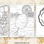 Cotton candy coloring pages featured image