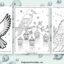 crow coloring pages featured image