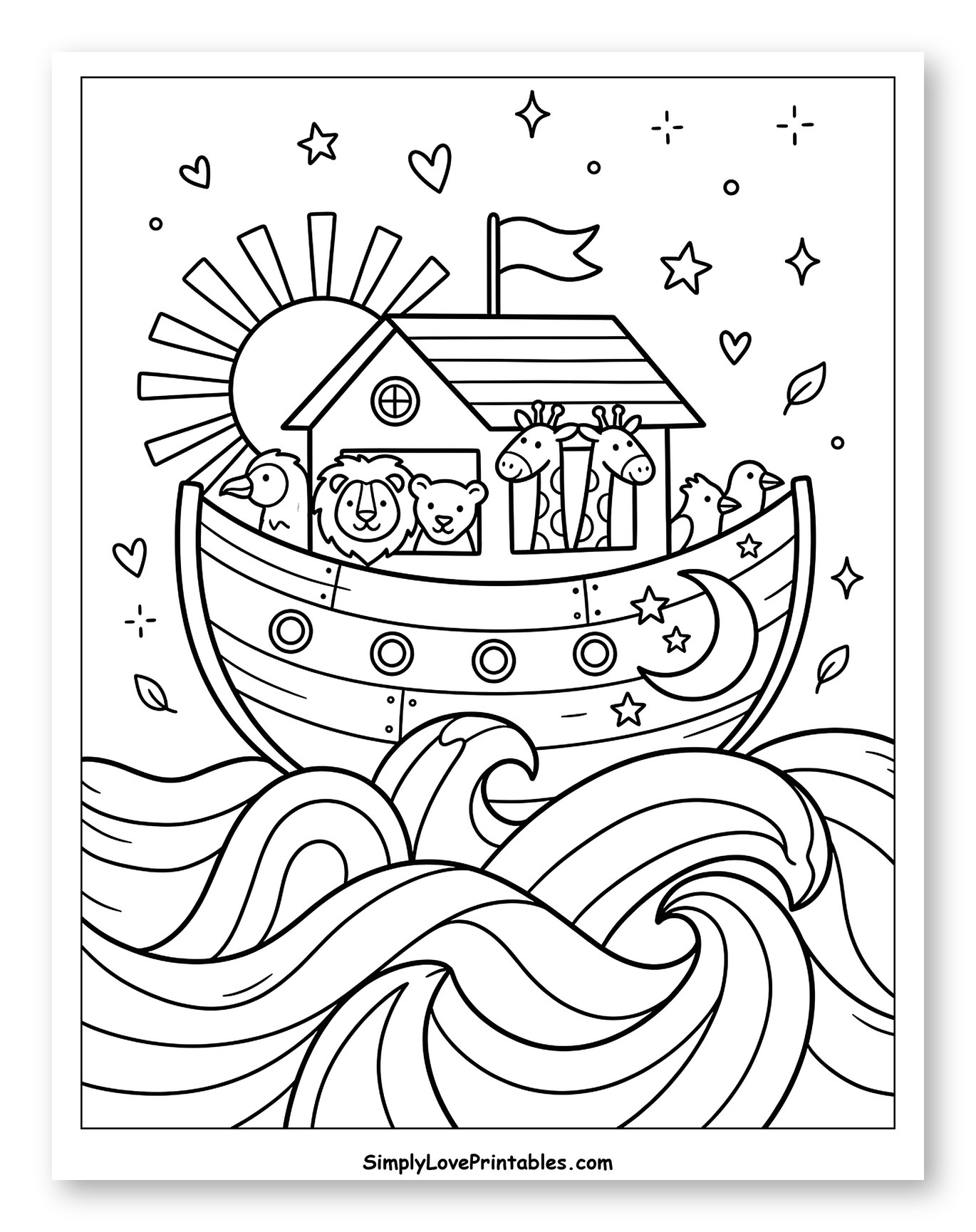 Cute Animals on Noah's Ark