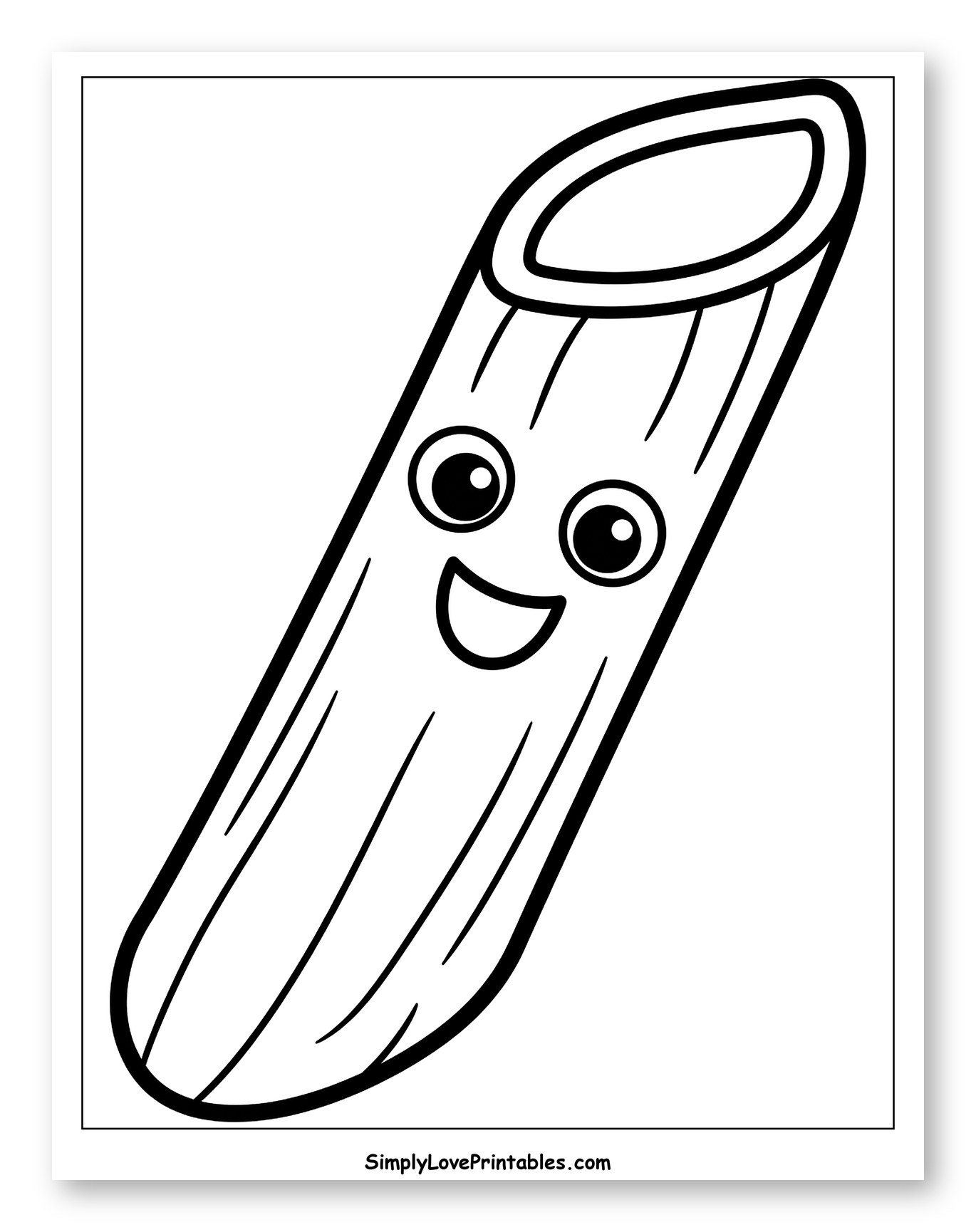 Cute Cartoon Penne Pasta