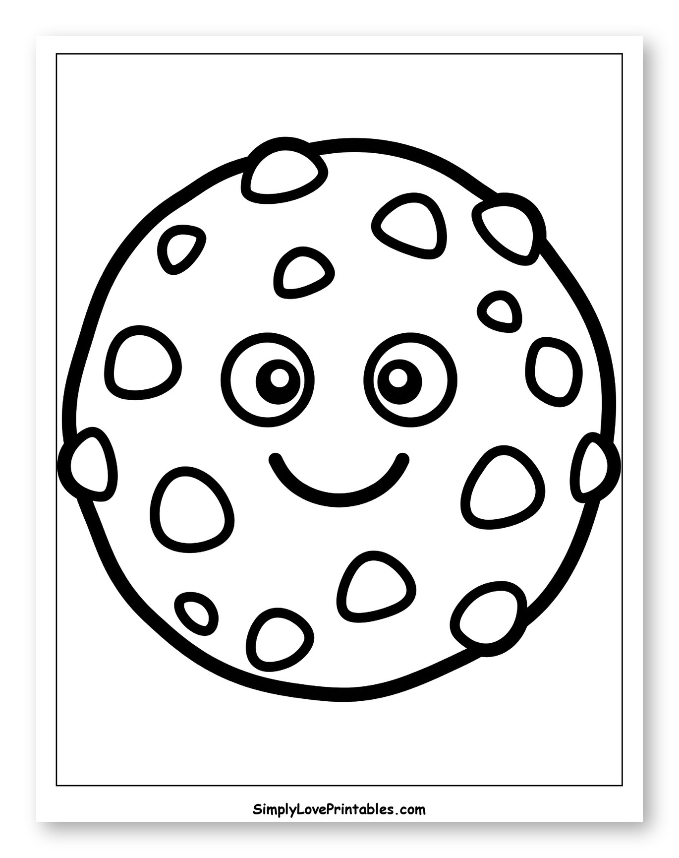 Cute Happy Crumbly Cookie