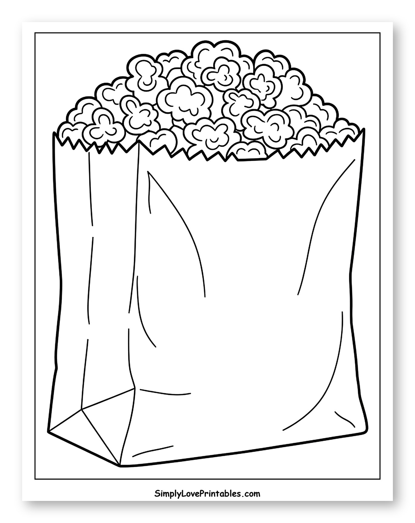Delicious Popcorn in a Simple Bag