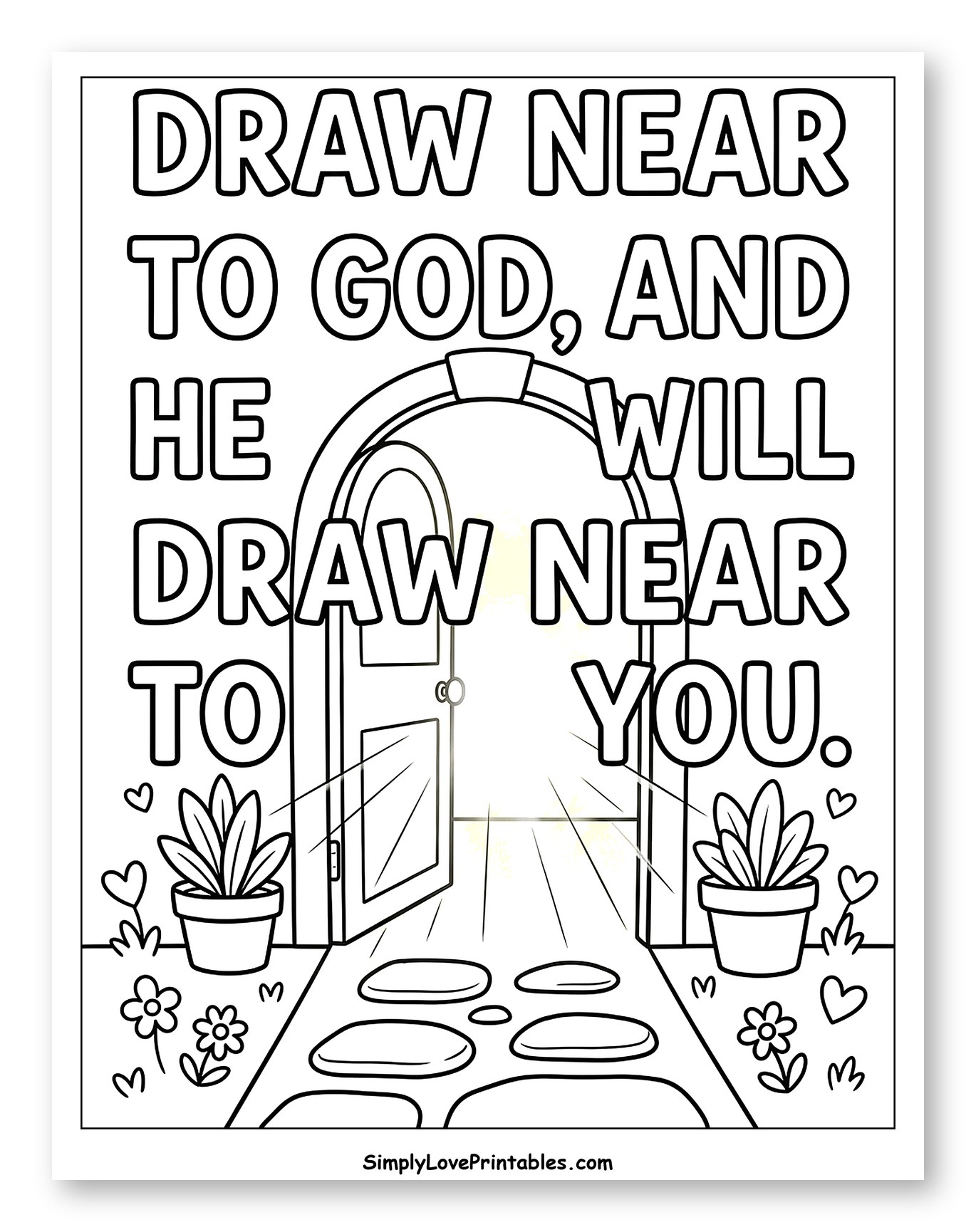 Draw Near to God Bible Verse