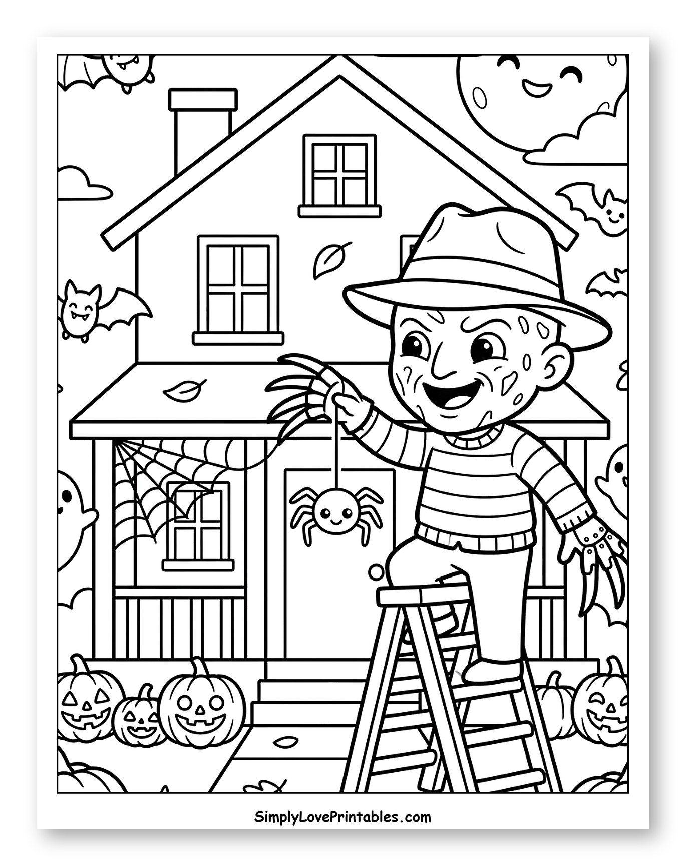 Freddy Krueger Decorating for Halloween