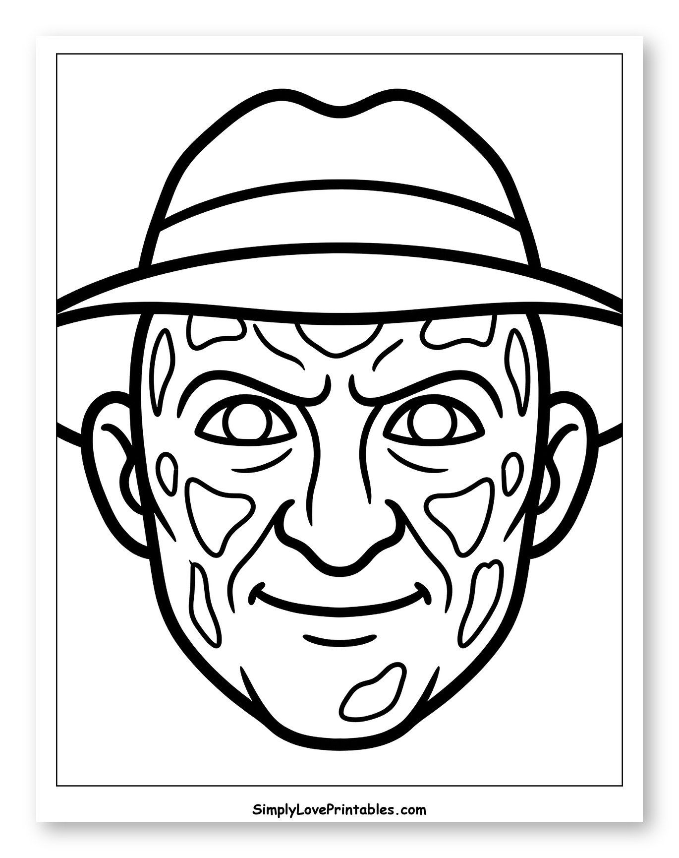 Freddy Krueger's Head in a Fedora