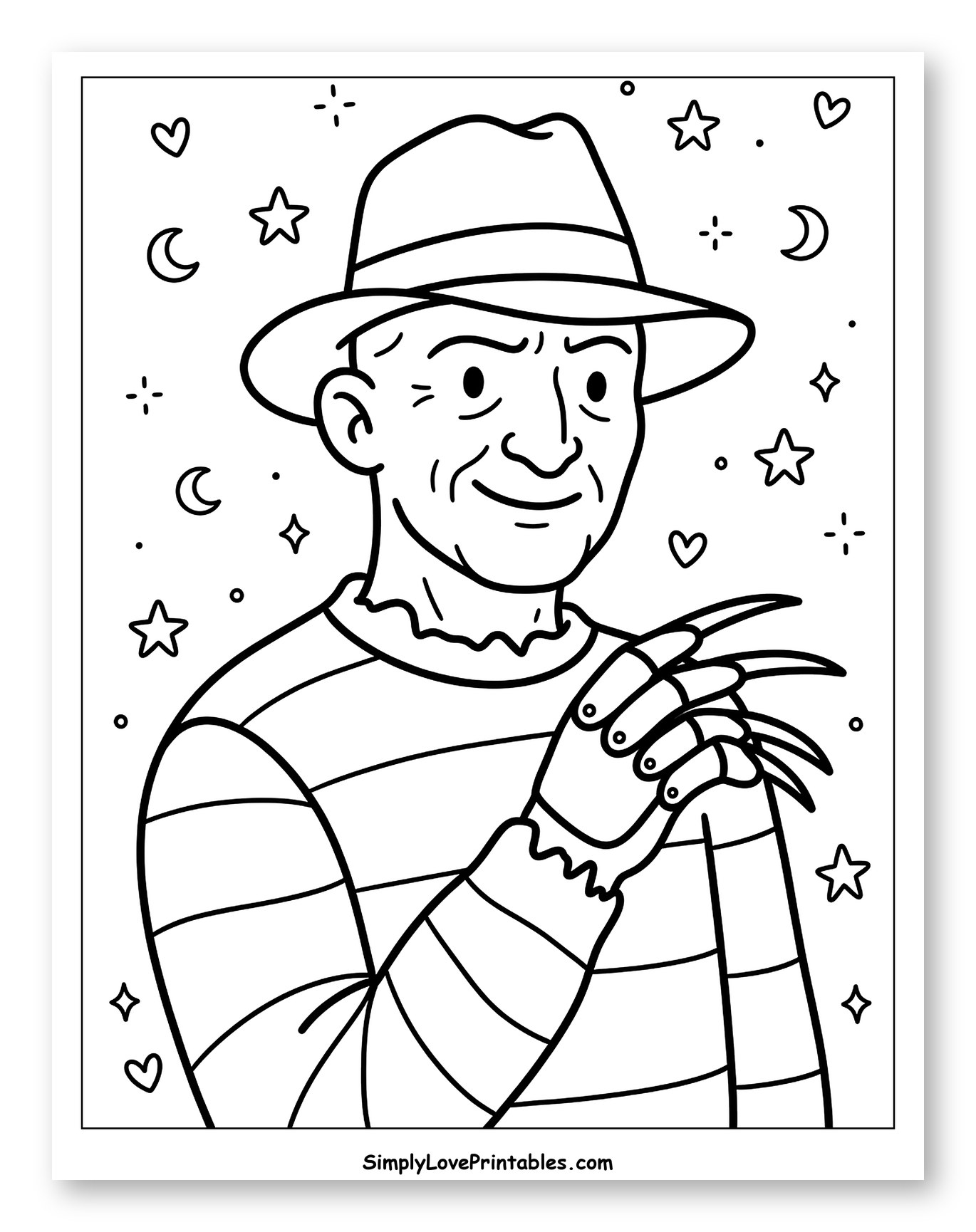Freddy Krueger with Clawed Glove