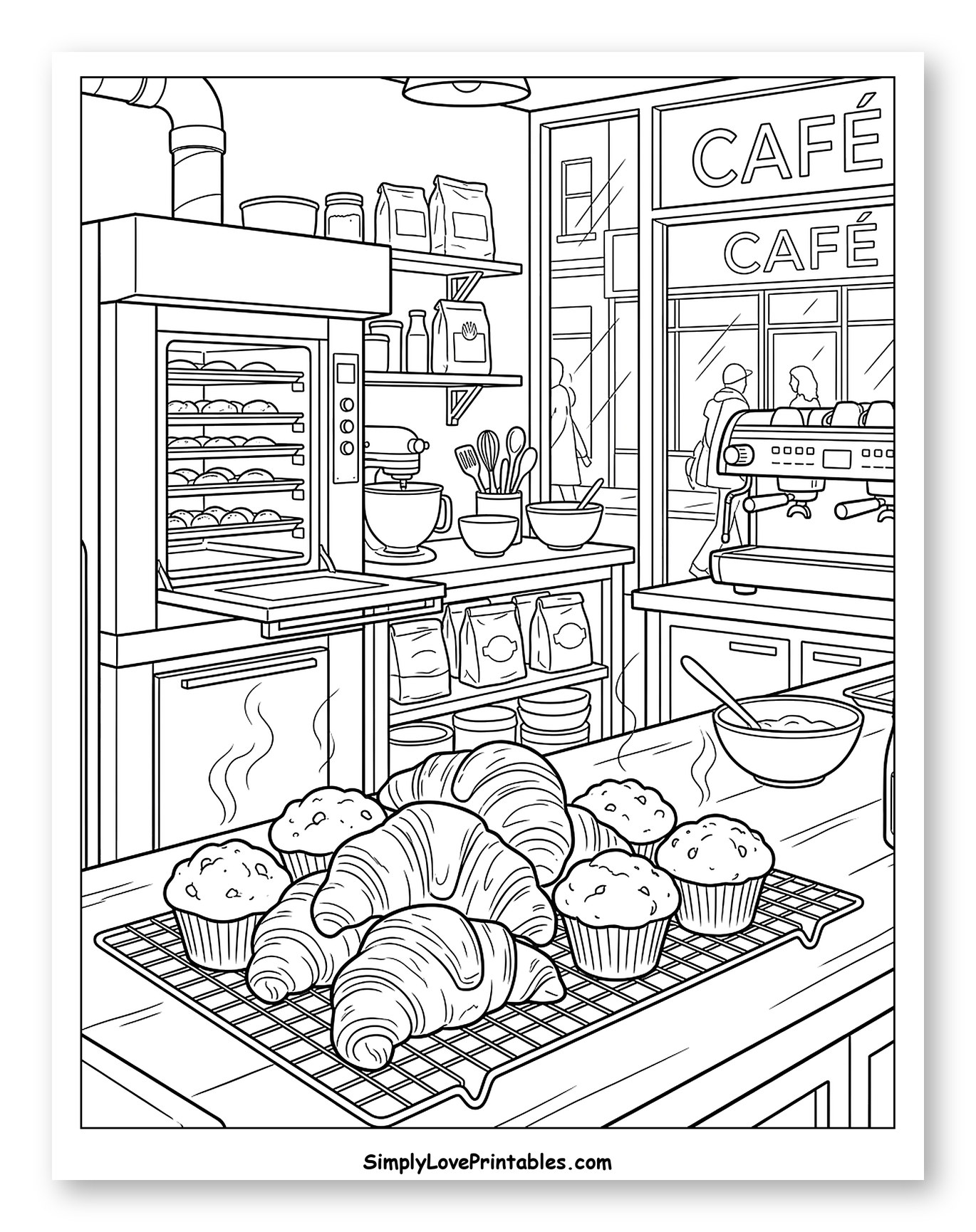 Freshly Baked Treats in a Cozy Cafe
