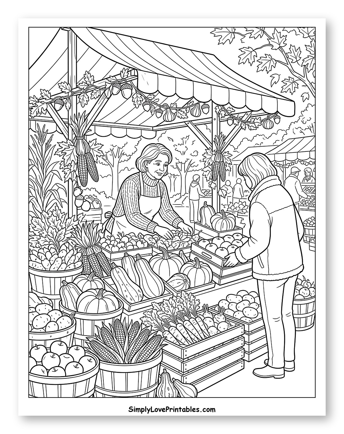 Friendly Farmer's Market Vegetable Stand