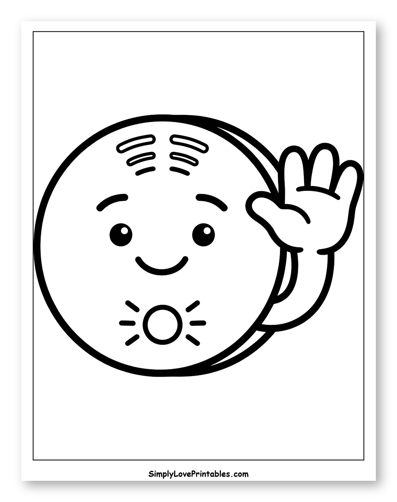 Friendly Smoke Detector Saying Hello