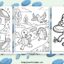 Frisbee coloring pages featured image