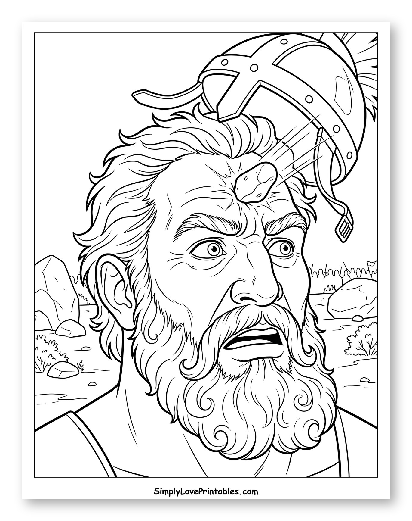 Goliath Struck by David S Stone