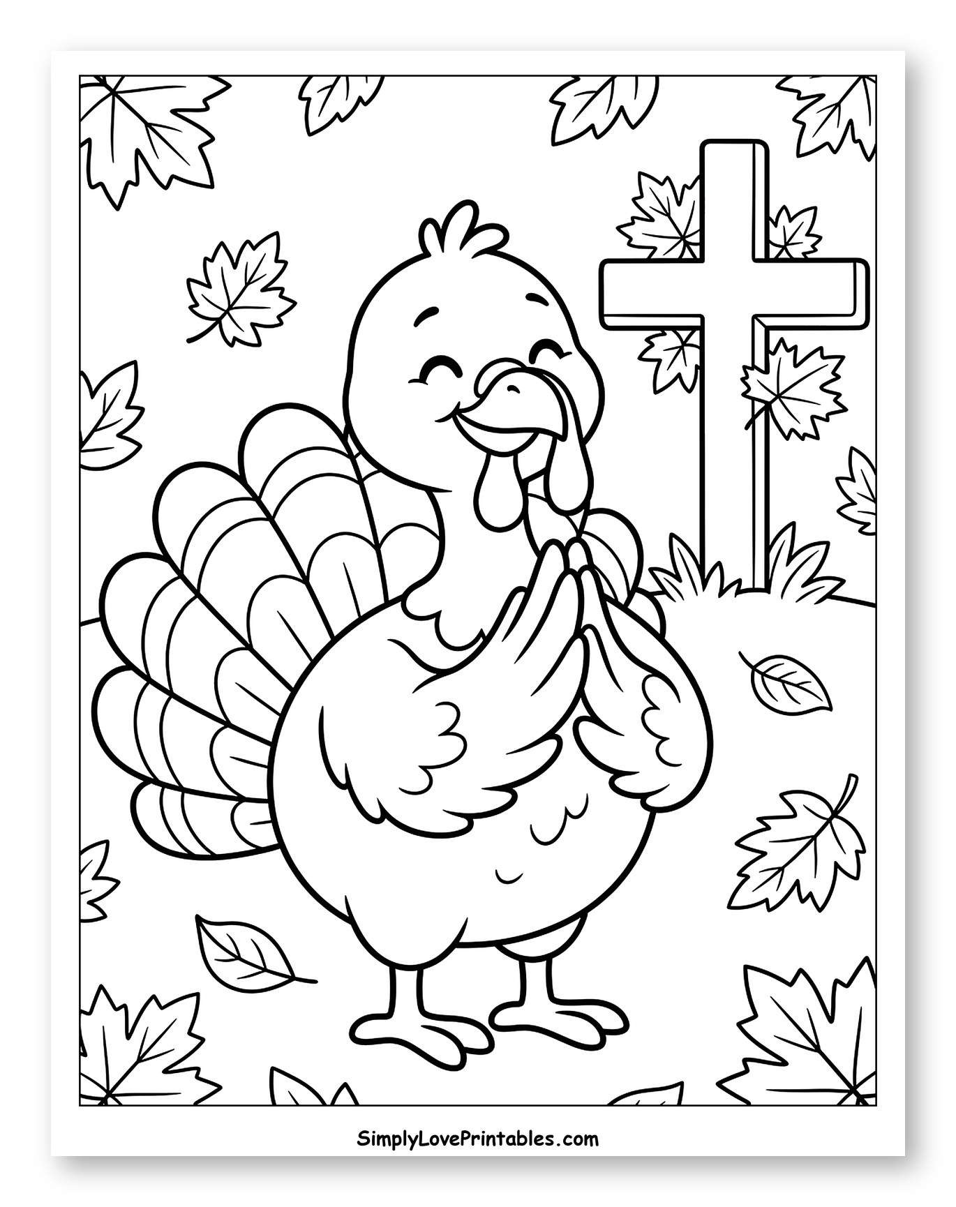 Grateful Turkey and Christian Cross