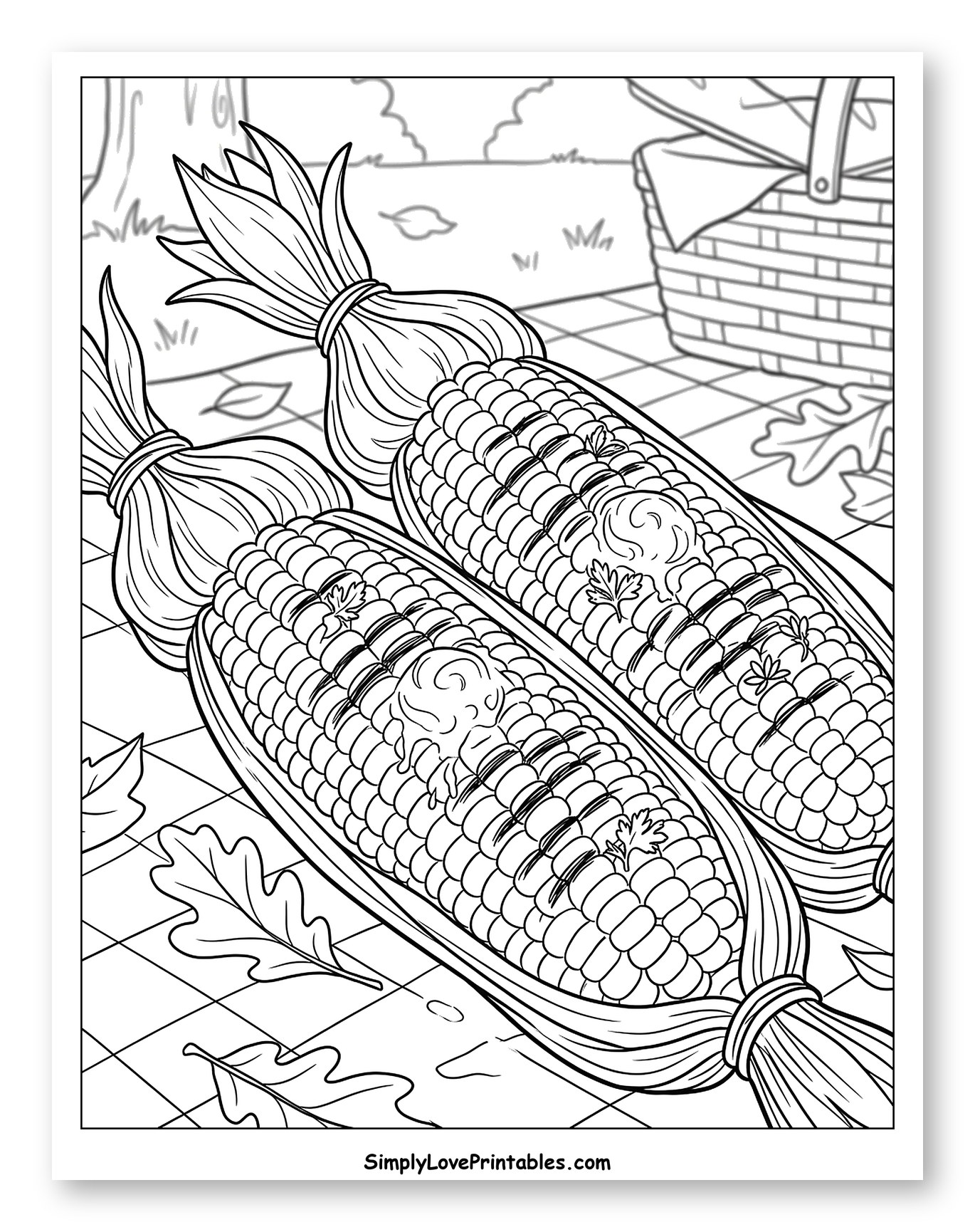 Grilled Corn on the Cob with Butter