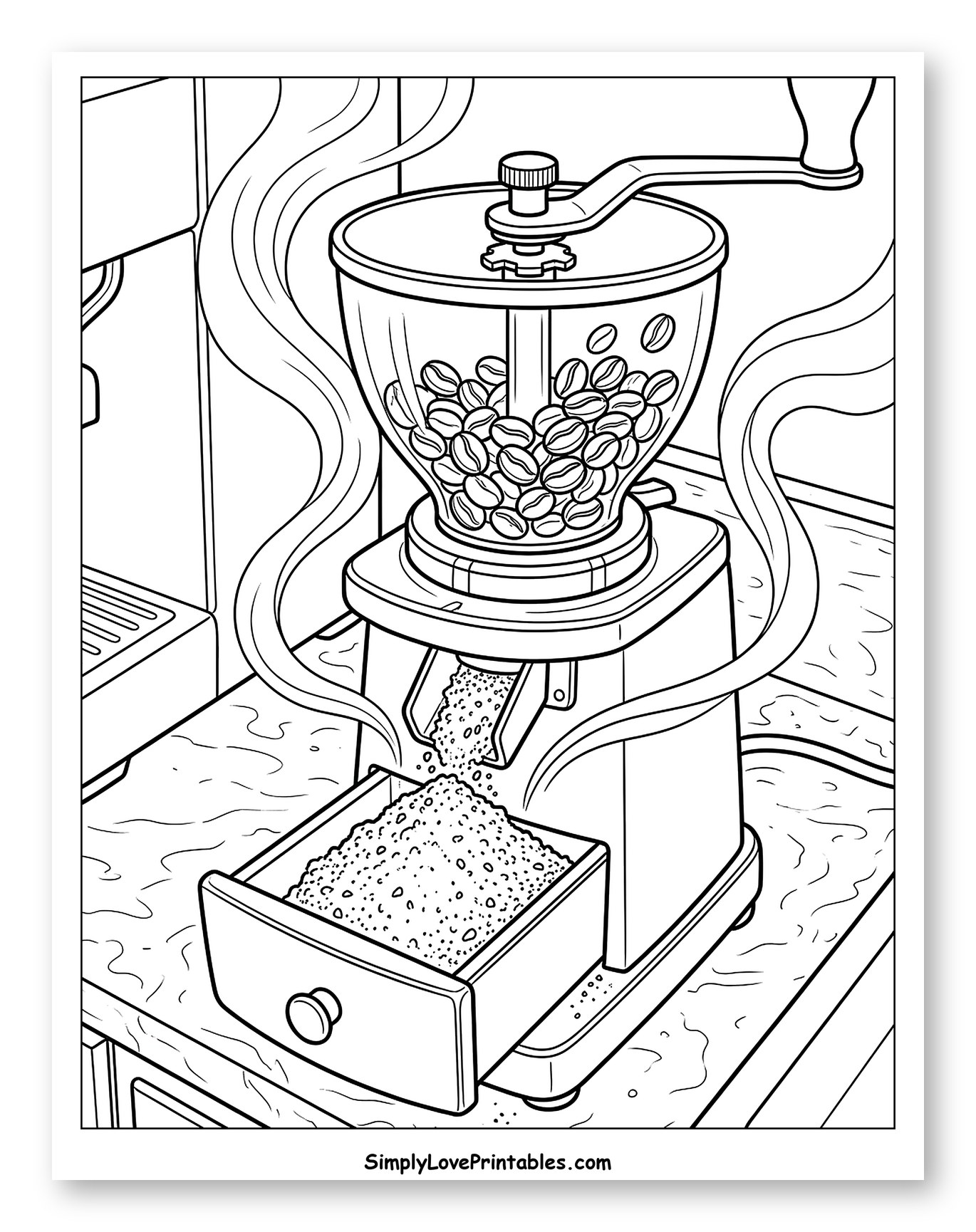 Grinding Coffee Beans for Breakfast