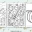 halloween broomstick coloring pages featured image