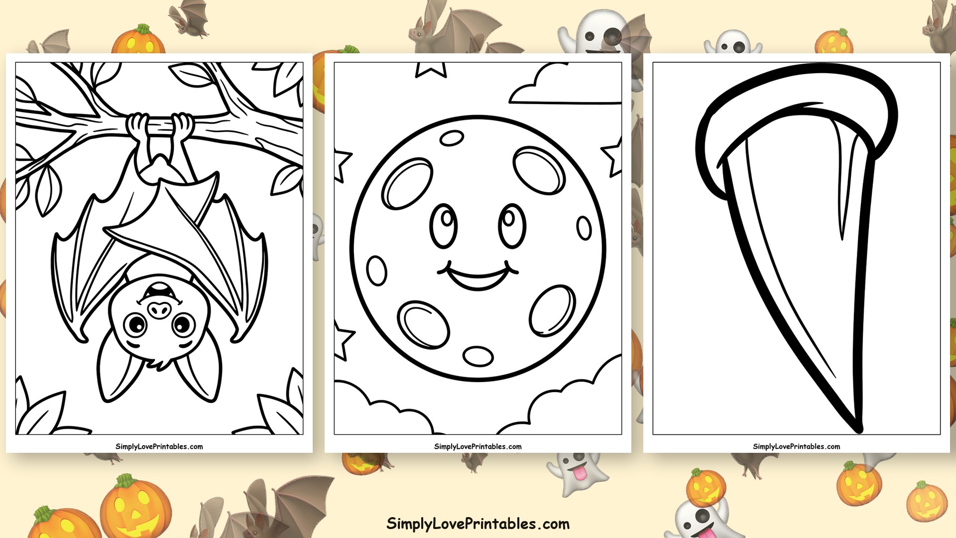 Halloween Coloring Pages For Toddlers