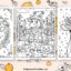 halloween cow coloring pages featured image