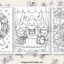 halloween ghost coloring pages featured image