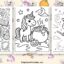 halloween unicorn coloring pages featured image