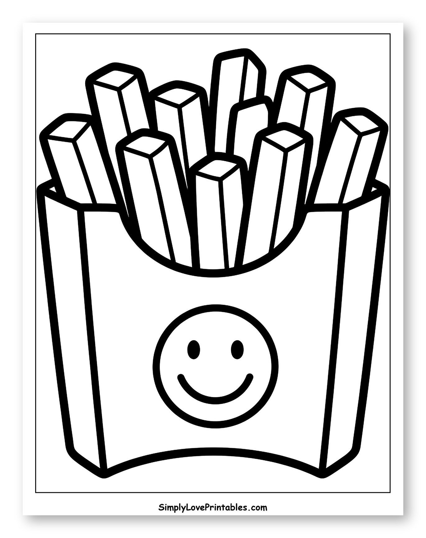 Happy Box of French Fries
