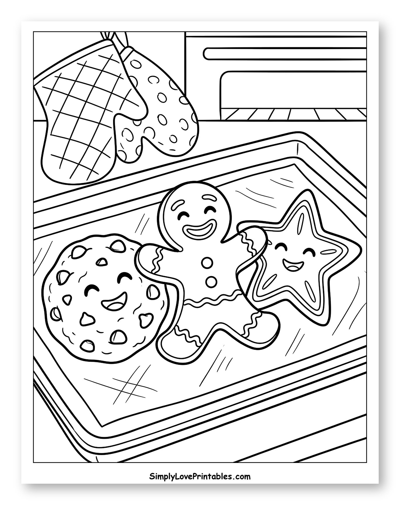 Happy Cookies Fresh From the Oven