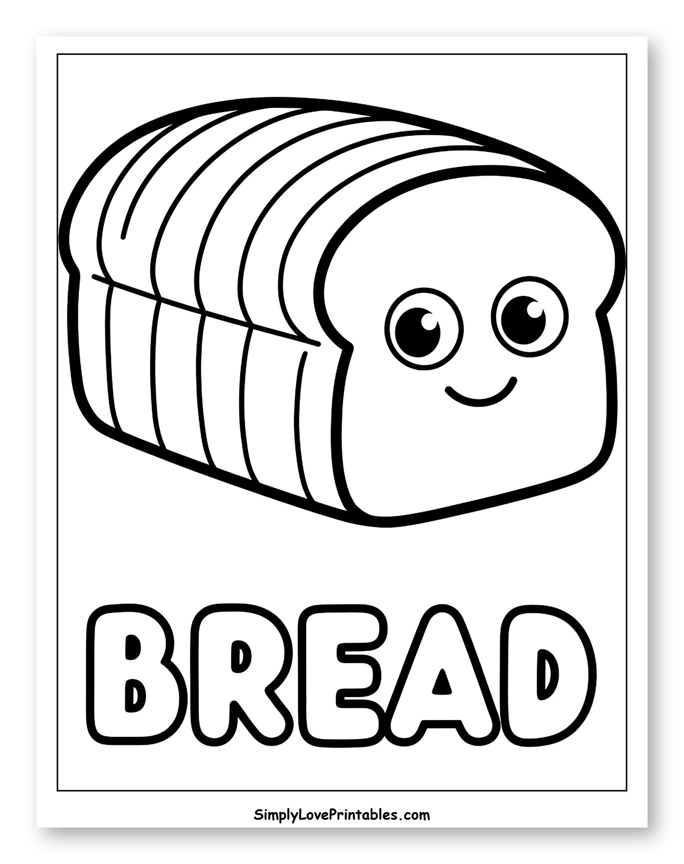 Happy Loaf of Sliced Bread