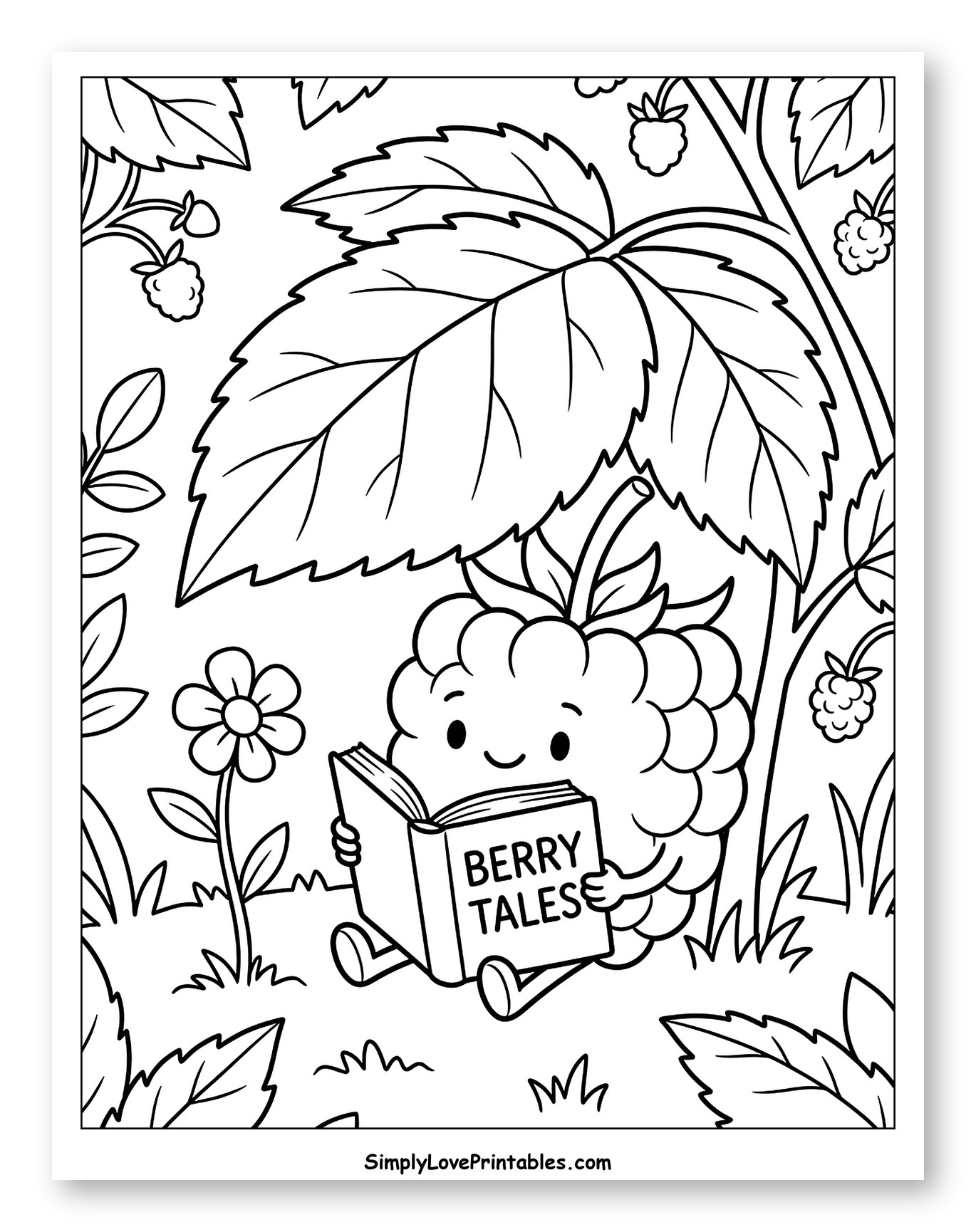 Happy Raspberry Reading "Berry Tales"