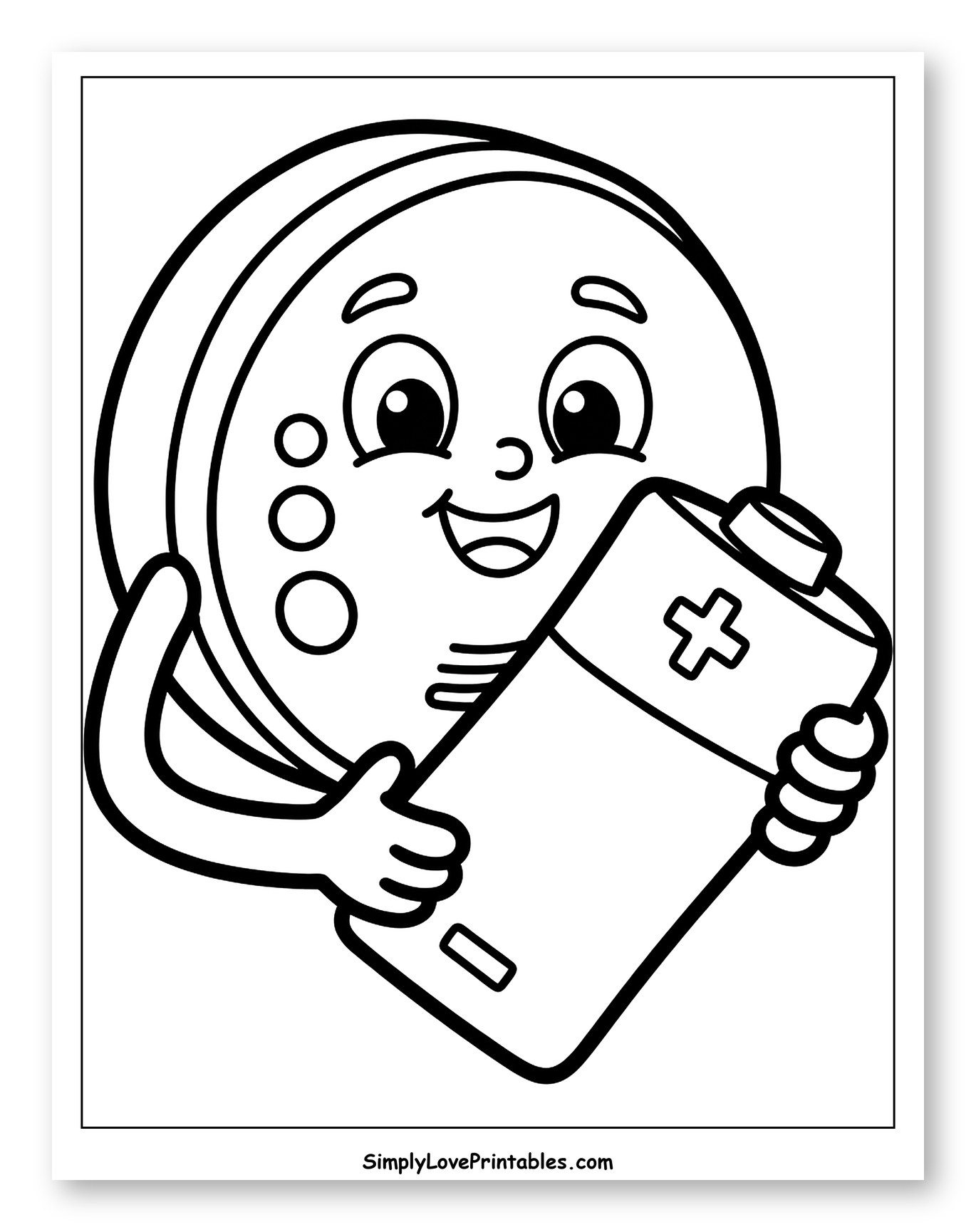 Happy Smoke Detector with Battery