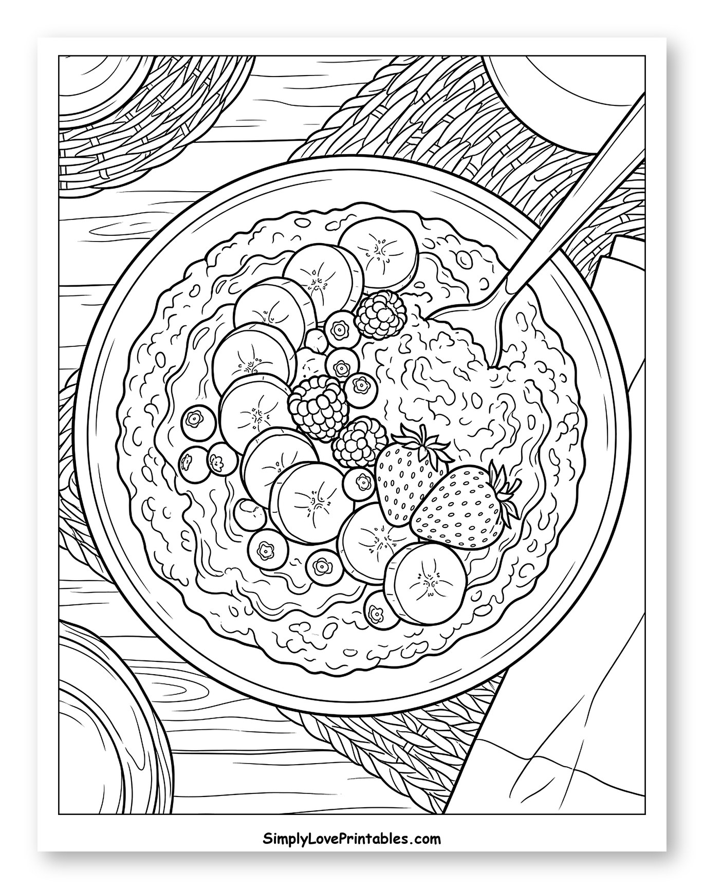 Hearty Breakfast Oatmeal with Mixed Fruits