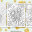 Holy Family coloring pages featured image