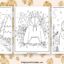 Hoodie coloring pages featured image