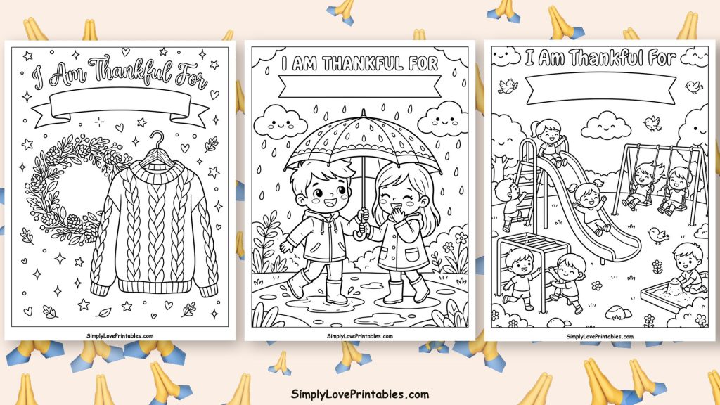 I am thankful for coloring pages featured image