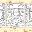 Ice cream sandwiches coloring pages featured image