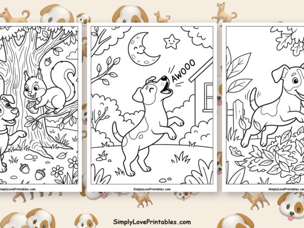 jack russell coloring pages featured image