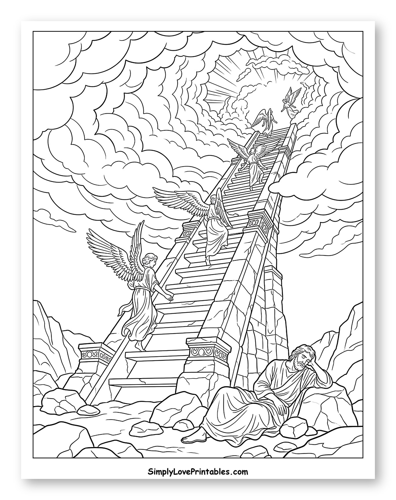 Jacob's Dream of a Ladder to Heaven