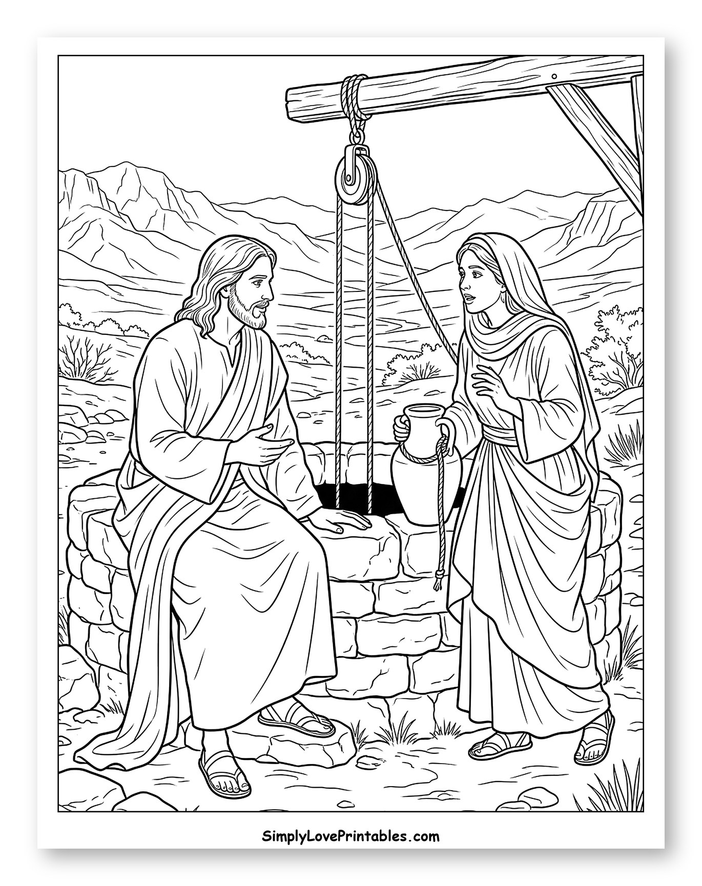 Jesus and the Woman at the Well