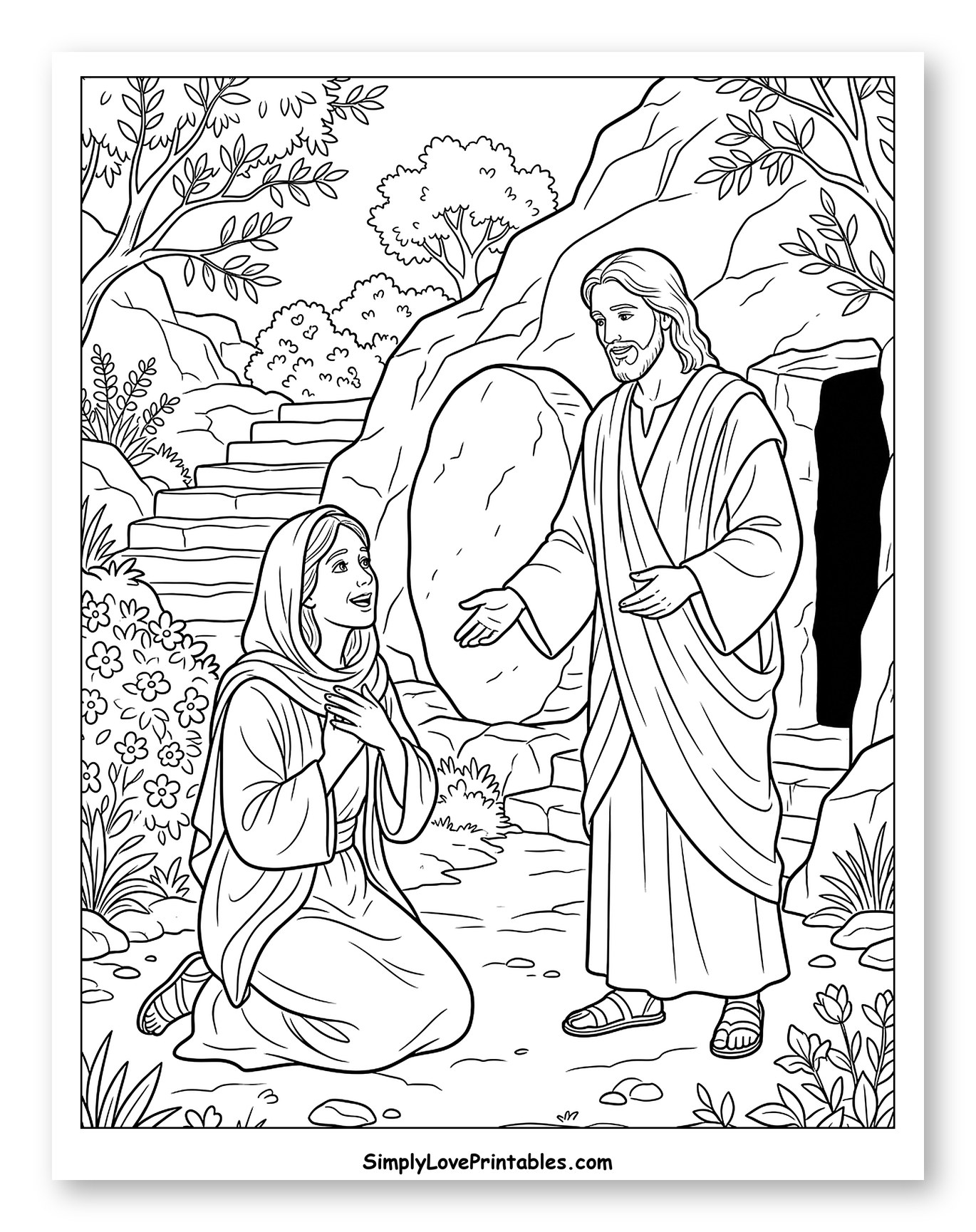 Jesus Appears to Mary Magdalene at the Tomb